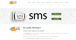 Desktop Screenshot of inludoveritas.fr